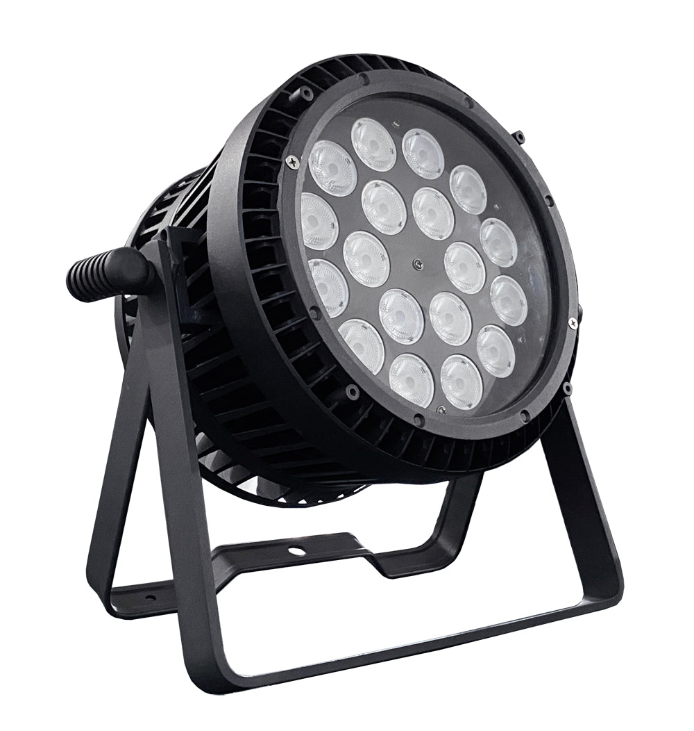 PAR LED RGB 18x20W Professionnel Extérieur DMX - MAF M-PAR 1820