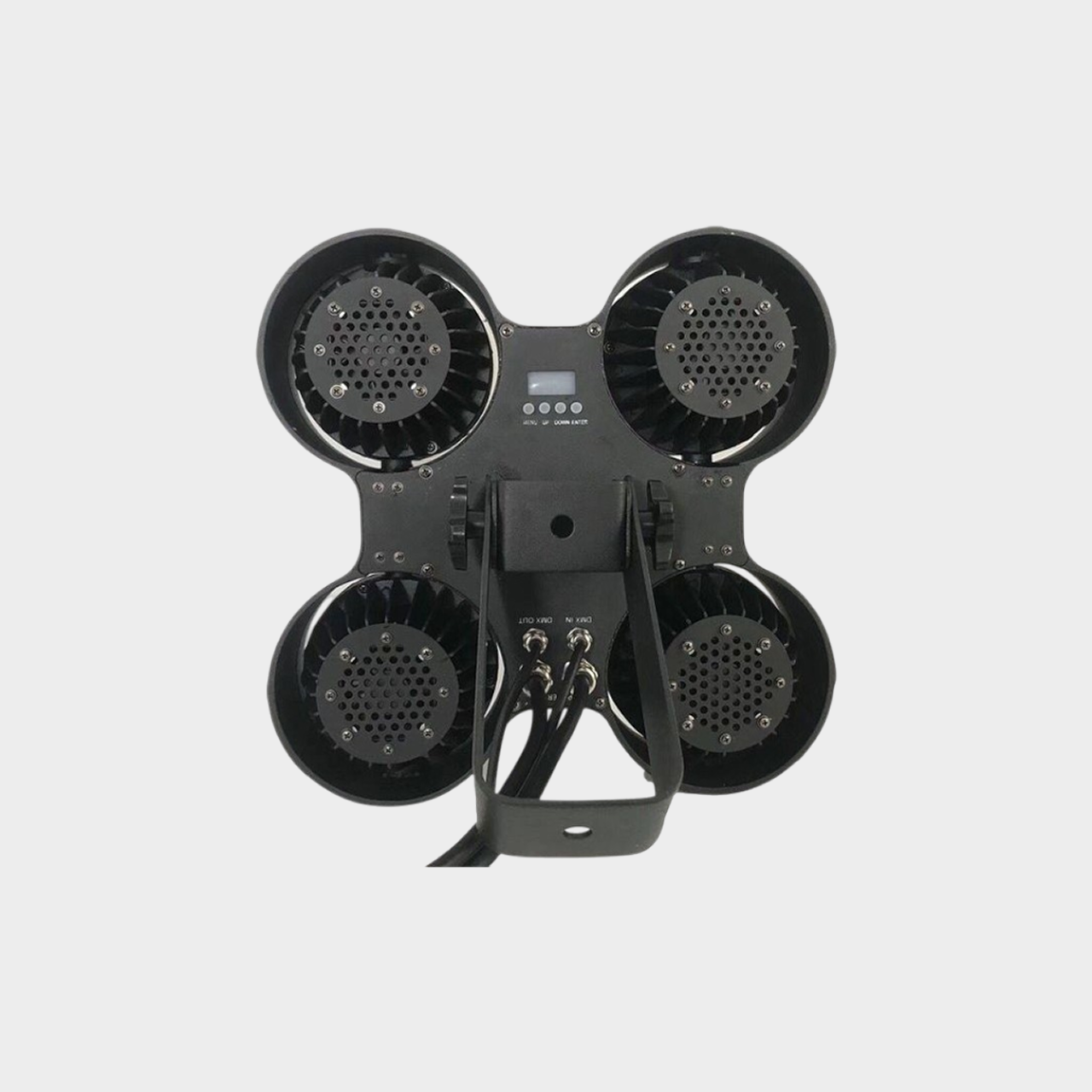 Blinder LED professionnel IP65 4x100W COB - Éclairage extérieur DMX haute puissance