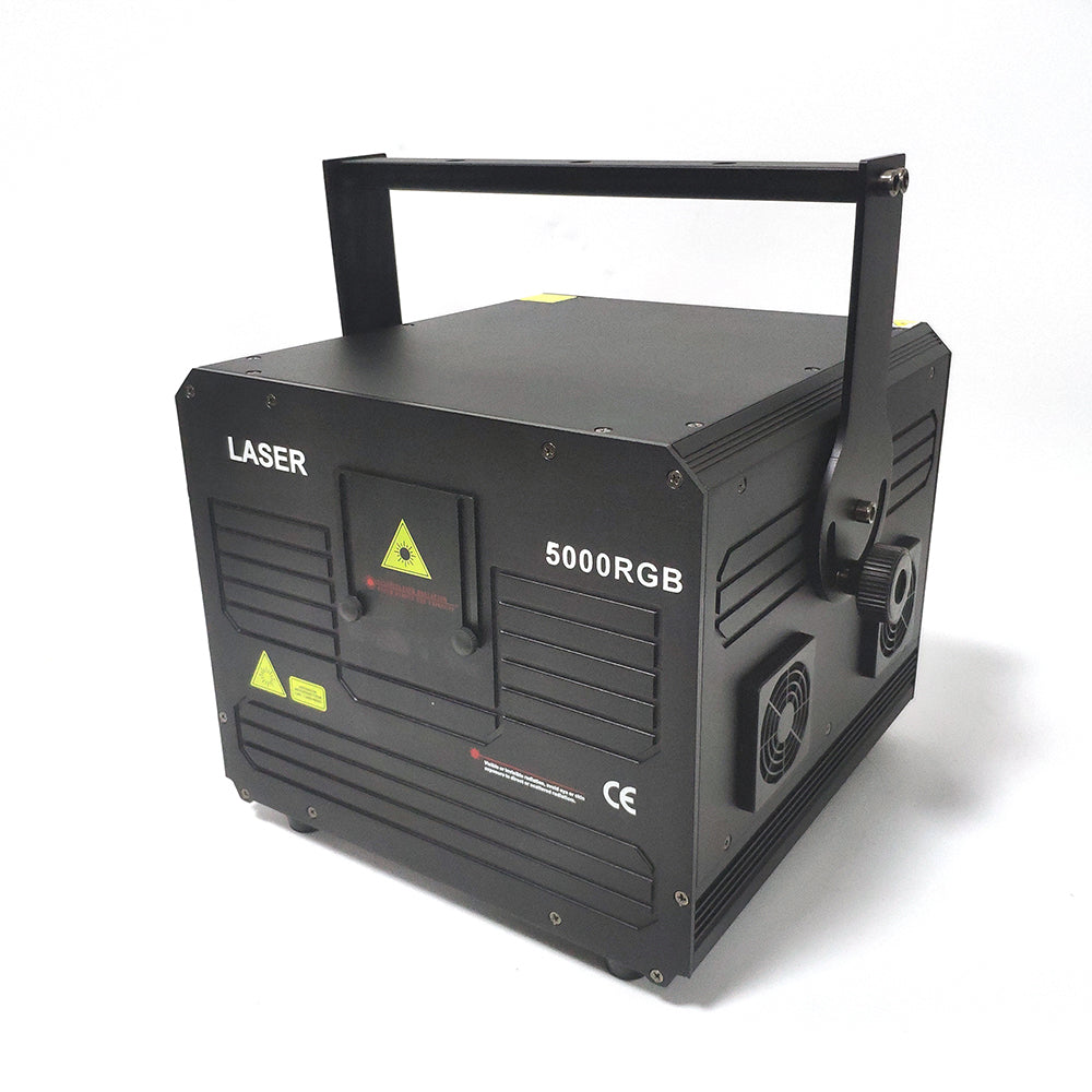 Laser RGB Professionnel 5000 mW – Effets Laser Haute Puissance