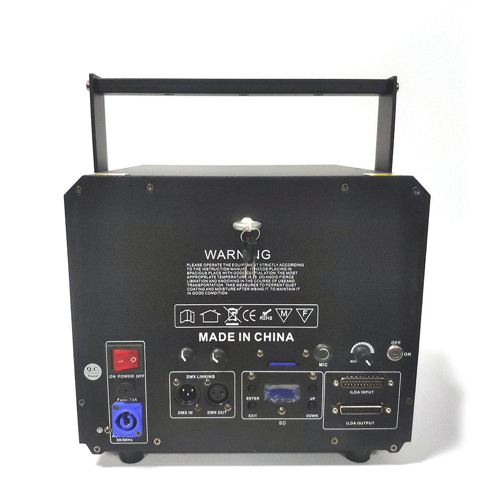 Laser RGB Professionnel 5000 mW – Effets Laser Haute Puissance