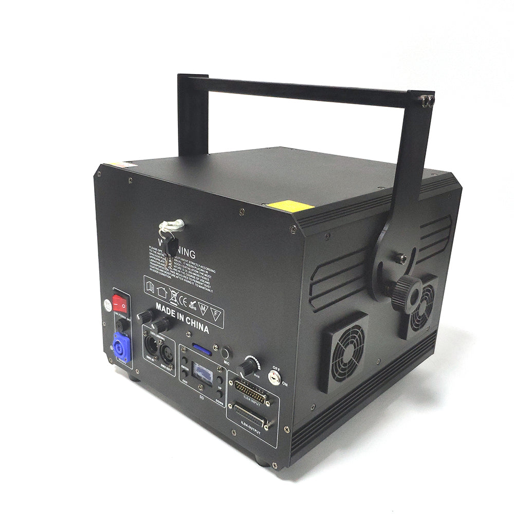Laser RGB Professionnel 5000 mW – Effets Laser Haute Puissance