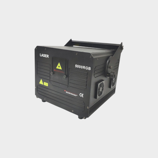Laser RGB Professionnel 5000 mW – Effets Laser Haute Puissance