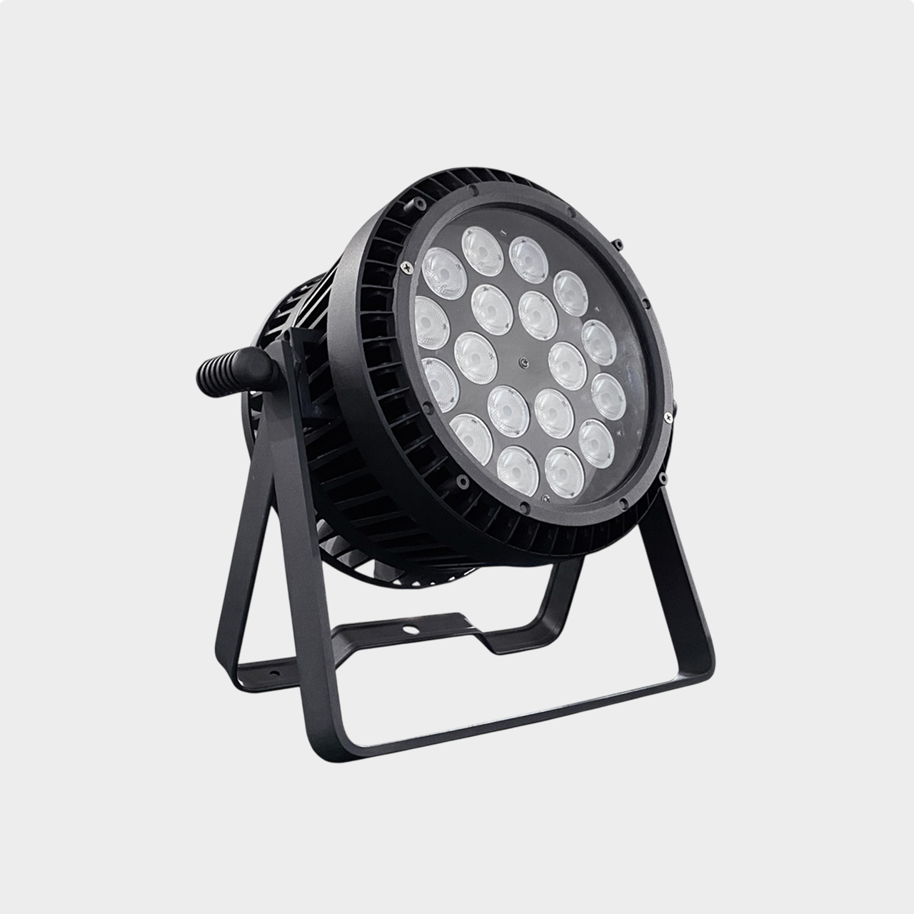 PAR LED RGB 18x20W DMX Professionnel Extérieur | Projecteur Scénique MAF